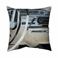 Fondo 20 x 20 in. 1950s Car Dashboard-Double Sided Print Indoor Pillow FO3337585